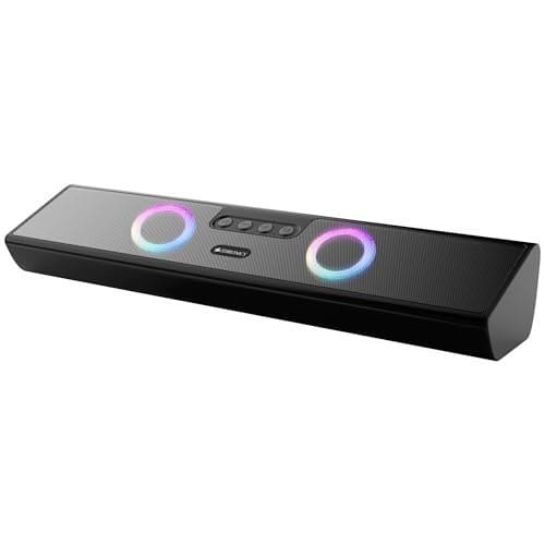 🛒 ZEBRONICS Astra 35, Portable Bluetooth Speaker, 16 Watts, Upto 8h Backup, Dual Drivers + Dual Passive Radiators, Call Function, Bluetooth v5.3 | USB | mSD| AUX, TWS, RGB LED