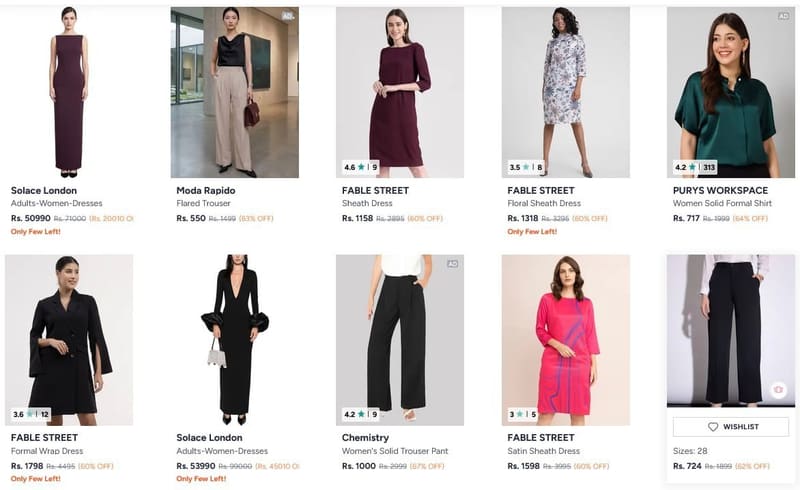 🔥 Myntra Women's Work Wear Sale 👩💼✨