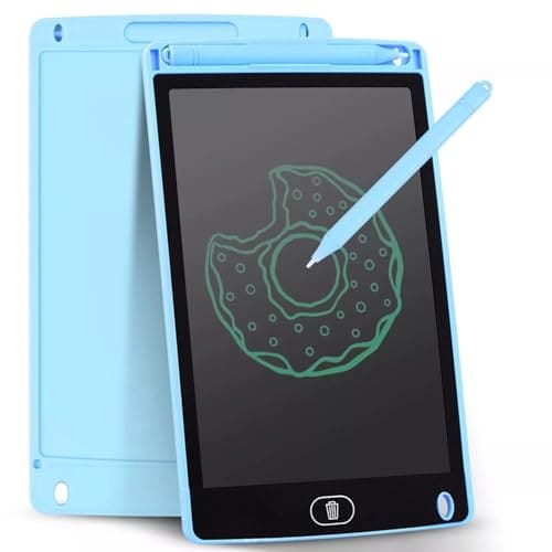 🛒 EMUUKT 8.5 Inch LCD Writing Tablet – Electronic Magic Slate for Kids with Stylus Pen – Reusable Digital Drawing Doodle Board Smart Notepad for Writing & Learning (Multicolor)