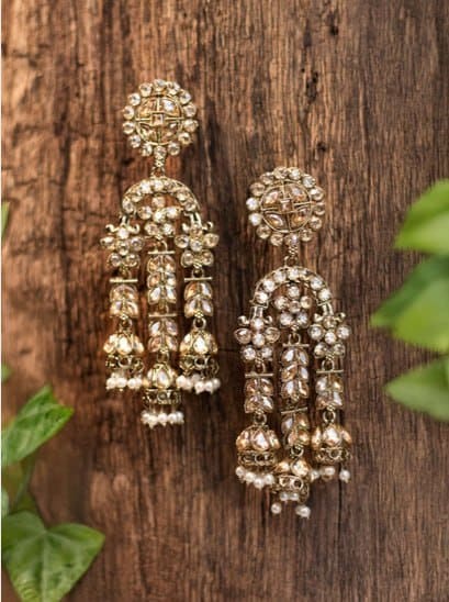 🔥 Zarmar Fashion Gold-Plated Floral Drop Earrings 💎✨