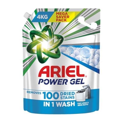 Ariel Power Gel Liquid Detergent for Top Load & Semi Auto  4...