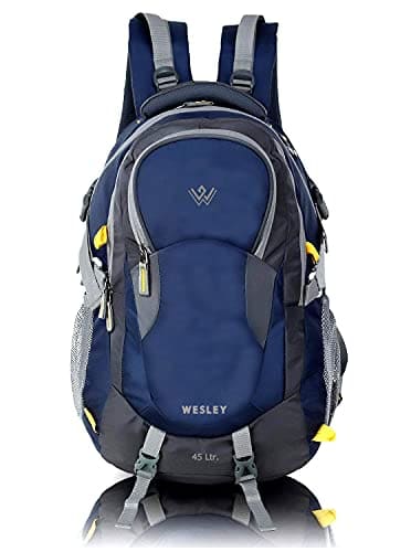 🛒 Wesley Spartan Unisex Travel Hiking Laptop Bag fits Upto 17.3 inch with Raincover and Internal Organiser Backpack Rucksack College Backpack