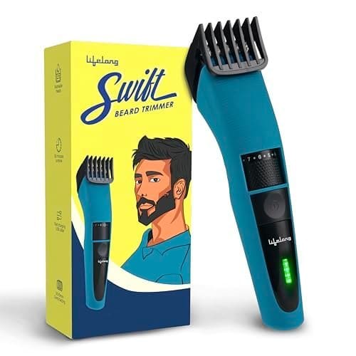 Lifelong Beard Trimmer for Man | Timmer Men Beard | Cordless...