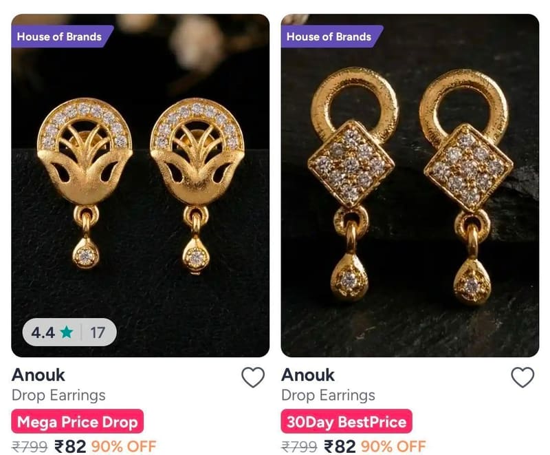 💍MYNTRA JEWELLERY STEALS
