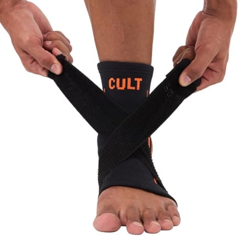 CULT Ankle Support with Elastic Strap | For Ankle Pain Relie...