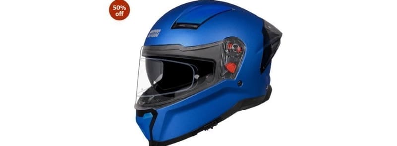 Amazon | STUDDS Helios ISI & DOT Certified Full-Face Helmet @1,802