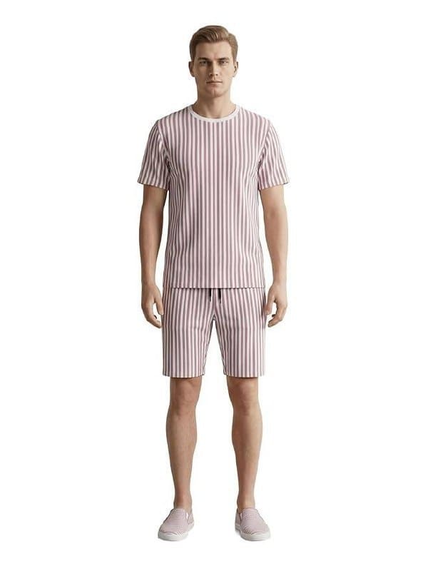 Dollar Men Co-Ord Set | Polyester Shorts + T-Shirt at Rs.319.