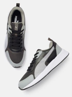 🔥 Puma Men Grey Cblock IDP Sneakers
