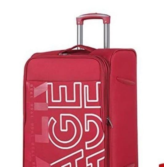 Verage 59 cm Soft-Sided 8 Wheel Spinner Luggage @999.