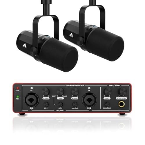 Audio Array Complete Podcast Bundle | Dual USB/XLR Dynamic M...