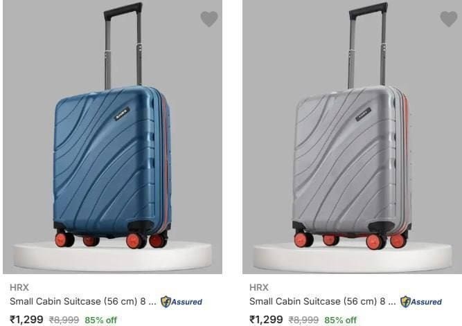 HRX Suitcase from Rs.1299