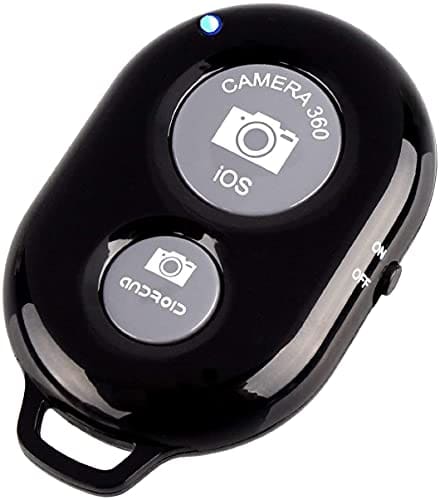🛒 Sounce Shutter Remote Control with Bluetooth Wireless Technology - Create Amazing Photos and Videos Hands-Free - Works with Most Smartphones and Tablets (iOS and Android) (Black)