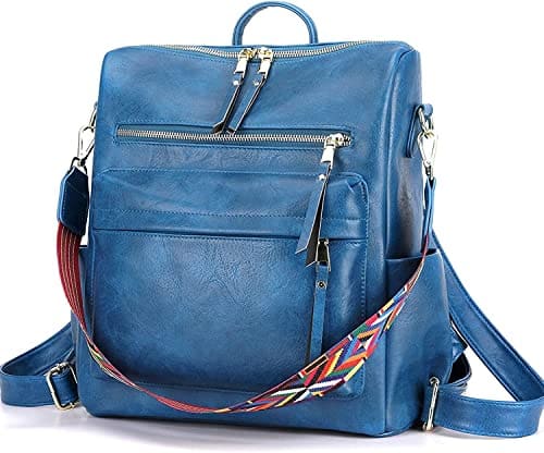 🛒 ProArch Stylish Suede Leather Anti Theft Women's Fashion Backpack | Sling | Shoulder | Handbag | Ladies Purse | College Bag for Girls