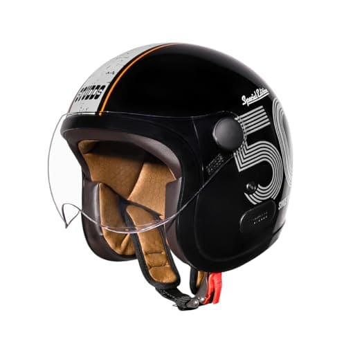 Studds Jet 50 Open Face ISI Certified Helmet | Lightweight w...