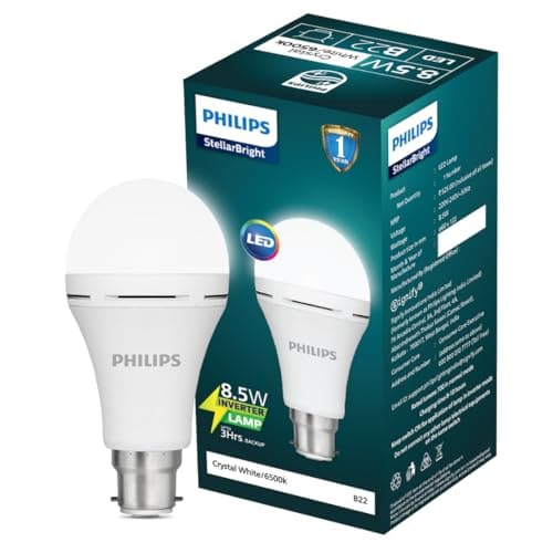 Philips Stellar Bright Rechargeable Emergency Inverter LED B...