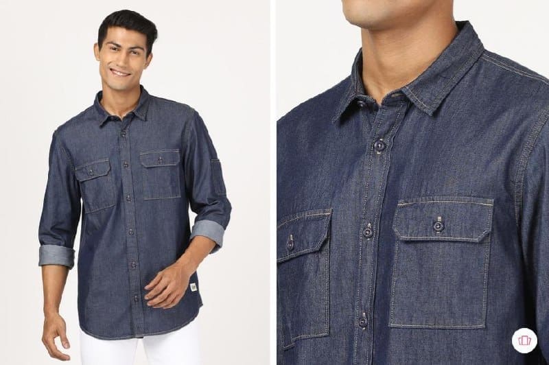 🔥 Lee Men's Casual Cotton Shirt 👔✨