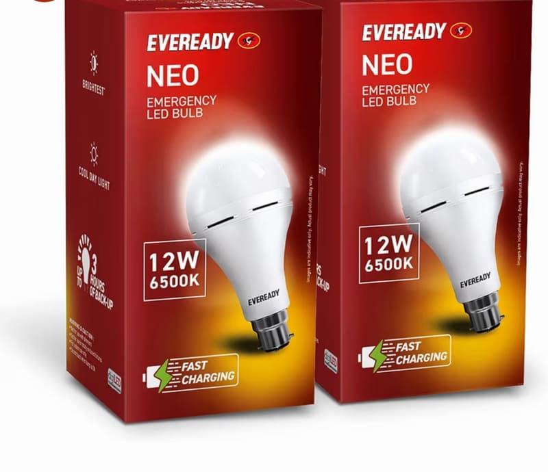 Eveready 12W B22D Emergency Inverter LED Bulb| Cool Day @398