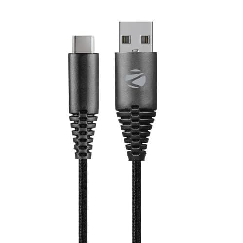 🛒 Zebronics Type-C Fast Charging Cable, Upto 480 Mbps, 36W Rapid Charge, 3A Output, Charge & Sync Data Cable, 1 Meter Length, Tangle-Free Durable Design (CU300T)