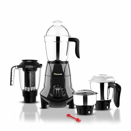 🛒 Butterfly Jet Elite Mixer Grinder, 750W, 4 Jars (Grey)