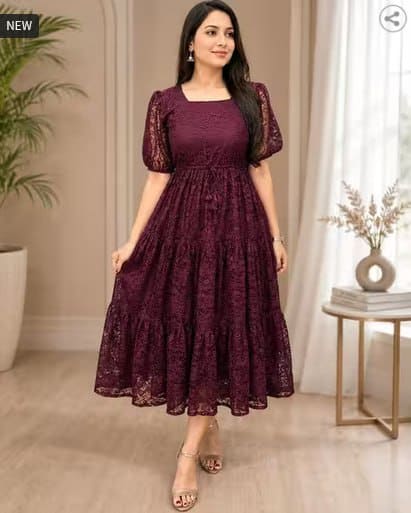 REVANGI Women Fit & Flare Dress