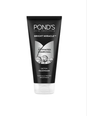 Pond's Bright Miracle Detox Facewash with 10X Power of Charcoal (200g)