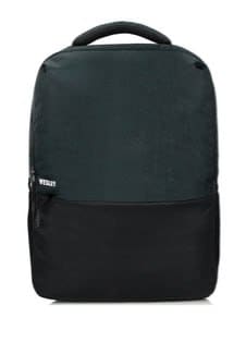 Wesley Unisex Black Laptop Bag