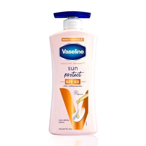 VASELINE Sun Protect SPF 50 PA++++ Lotion, 400ml, for Skin P...