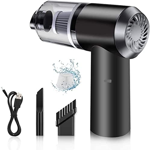 2-in-1 Car Vacuum Cleaner - 120W High-Power Handheld Wireles...