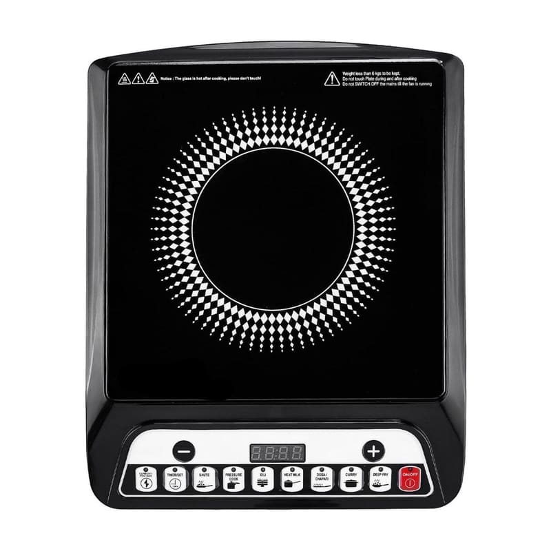 Amazon | Amazon Basics 1600W Induction Cooktop | 7 Pre-Set Cooking Menus | LED Display @1251