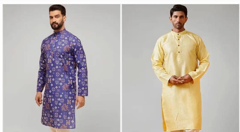 Upto 95% Off On SOJANYA Men Kurta Set.