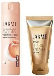 Lakme Peach Milk & Lakme Face Wash at Rs.197.