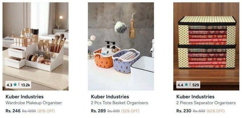 🔥 MYNTRA HOME ORGANISER LOOT DEALS 🔥🏠