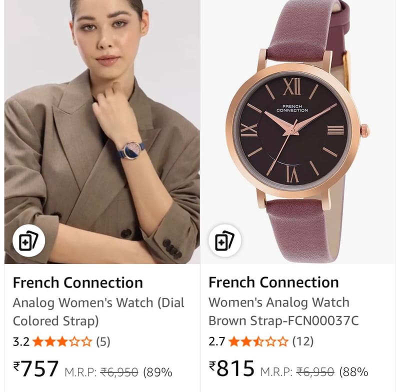 French Connection Watches From @757