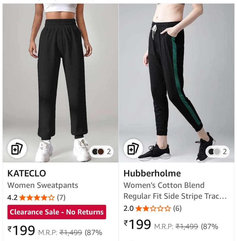 Loot : Womens Track Pants Starts @199