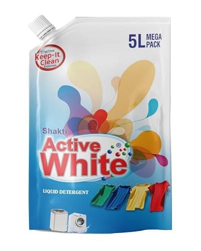 Active White Liquid Detergent - 5L Mega Pack | Lavender Frag...