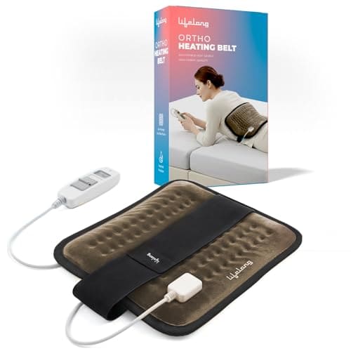Lifelong Electric Heating Belt for Pain Relief | Heating Pad...