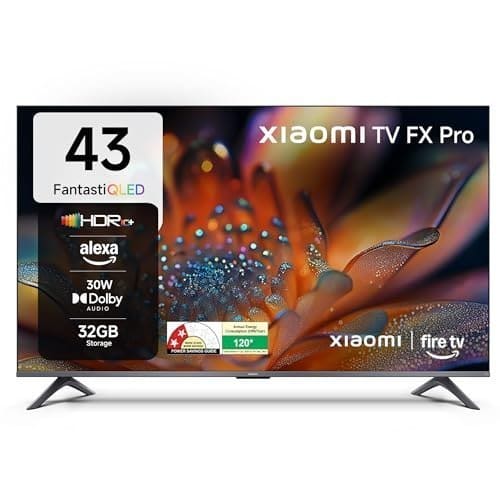 🛒 Xiaomi 108 cm (43 inch) FX Pro QLED Ultra HD 4K Smart Fire TV L43MB-FPIN