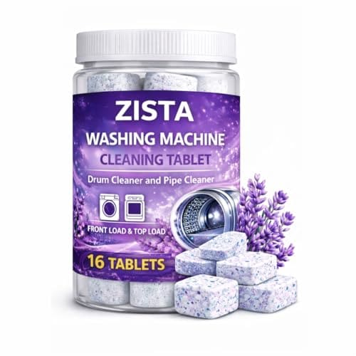 ZISTA Lavender-scented 16 Pcs Washing Machine Deep Cleaner D...