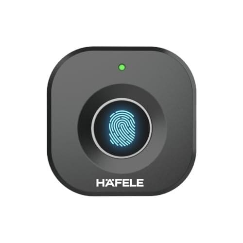 Hafele Kabi-Block Cabinet Lock, Matt Black, Capacitive Finge...
