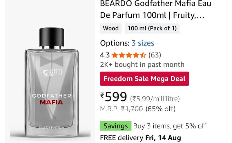 Upto 73% Off On Beardo Perfumes & Trimmers + Coupon.