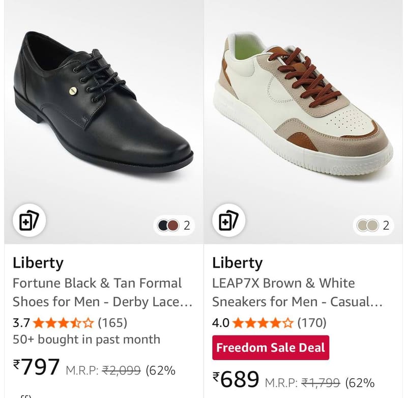 Loot: Liberty shoes up to 80% off