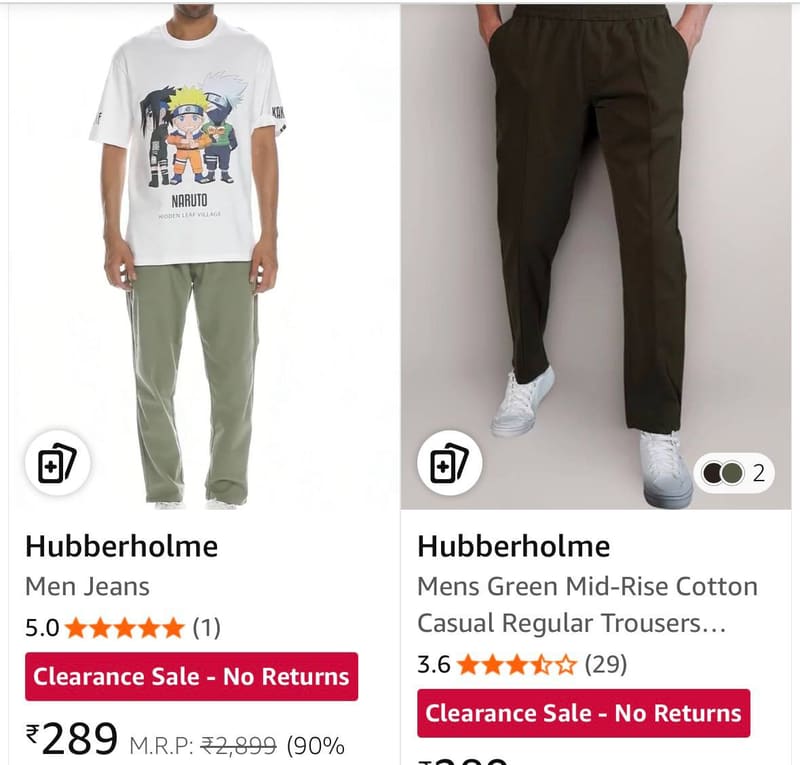 Loot Deal : Men Trousers Under ₹329.
