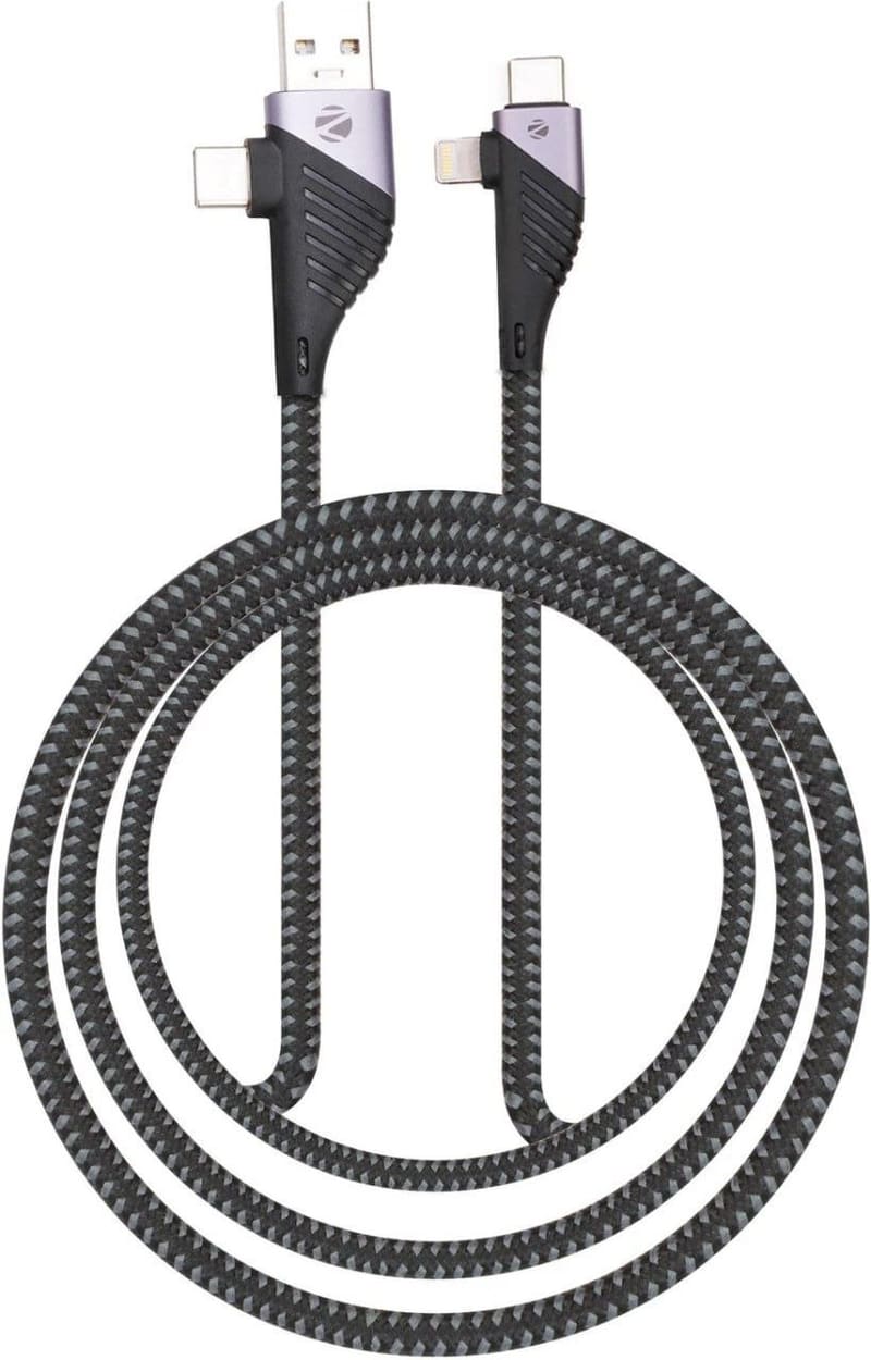 93% Off - Zebronics USB Type C to A Cable At Rs.99