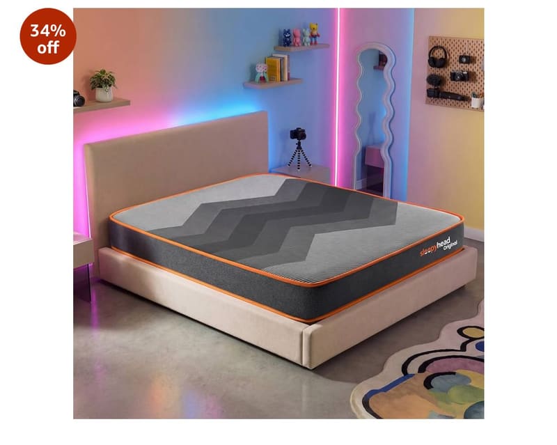Sleepyhead Orthopedic Memory Foam Mattress at 12,719 + Bank Offer.