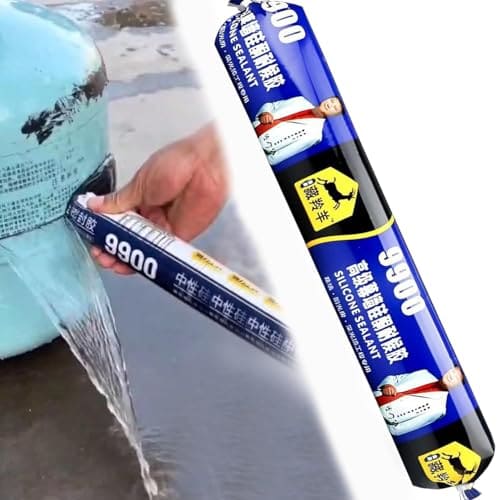 🛍️ Waterproof Silicone Sealant Adhesive for Leakage Repair, Fast Drying Roof Sealant for Concrete, Water Tank, Metal, Steel, Aluminum, Iron & Bathroom Surface Crack Repair
