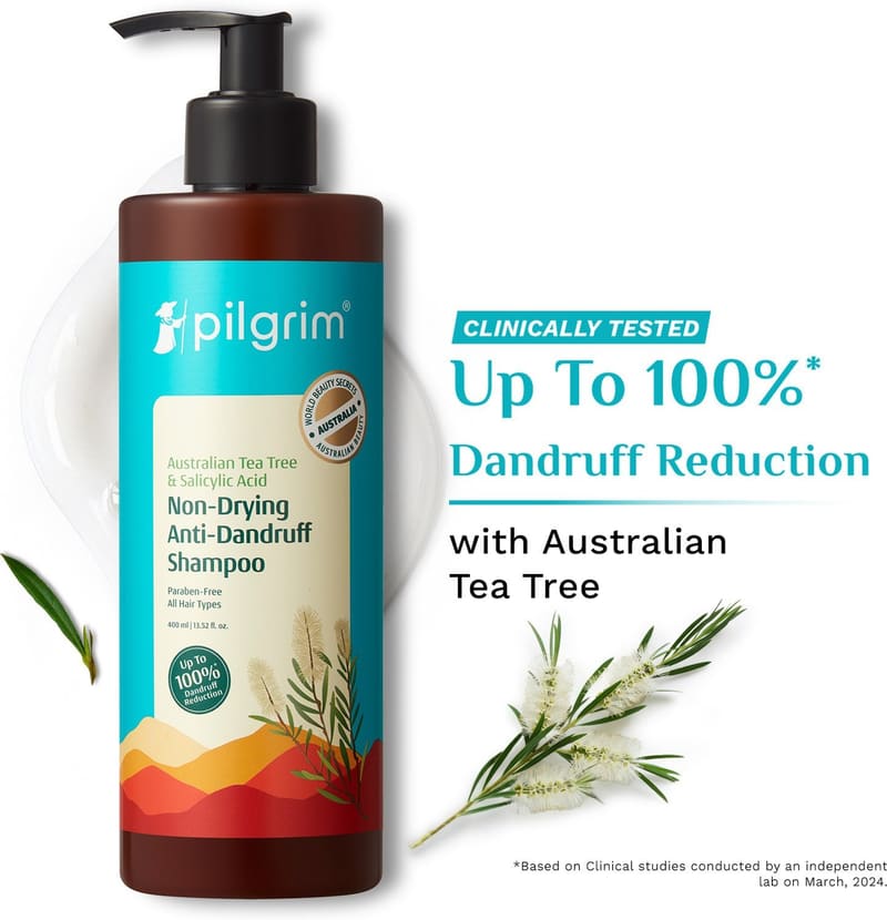 Australian Tea Tree Non-Drying Anti-Dandruff Shampoo for Itc...