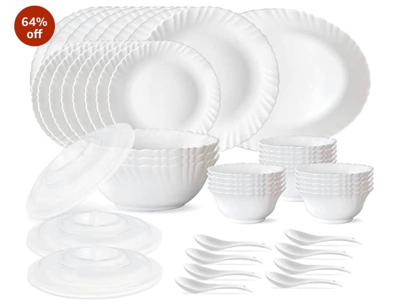 Borosil Dinner Set 47 Pcs @1779.