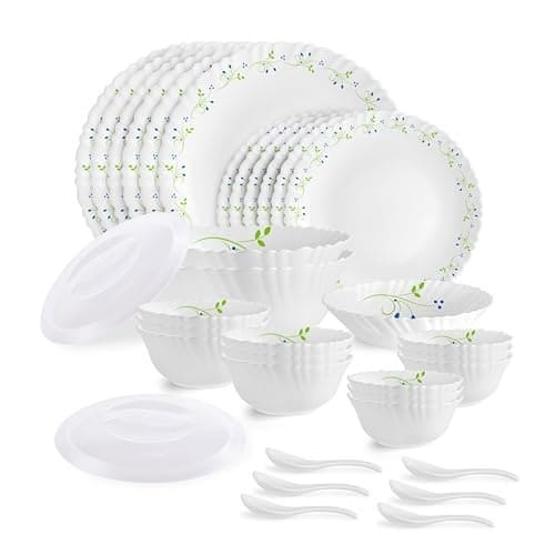 CELLO Tropical Lagoon Dazzle Series Opalware Dinner Set of 3...