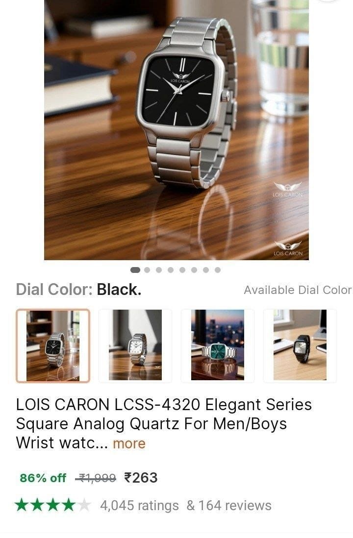 Analog Watch  - For Men at ₹254