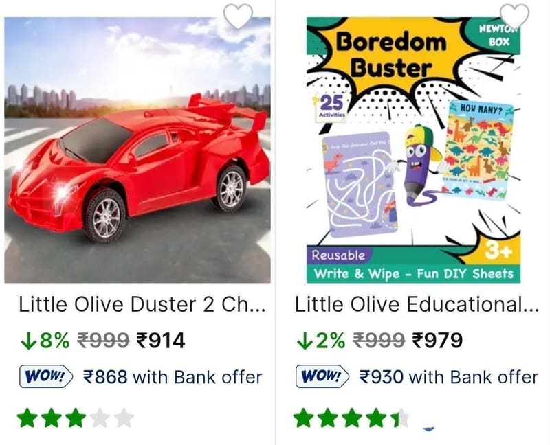 Loot: Outdoor Toys For Kids Start @107